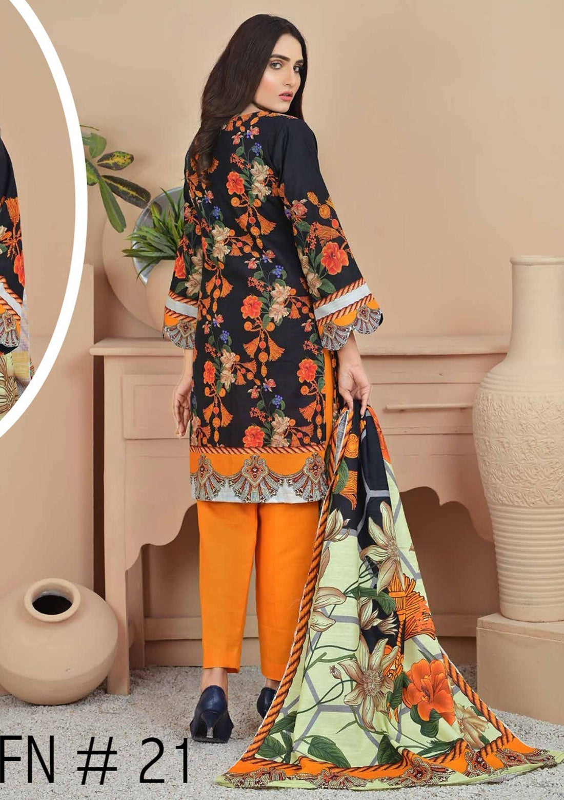 Winter Collection - Fiza Noor - Zarminay - Khaddar - FN#22