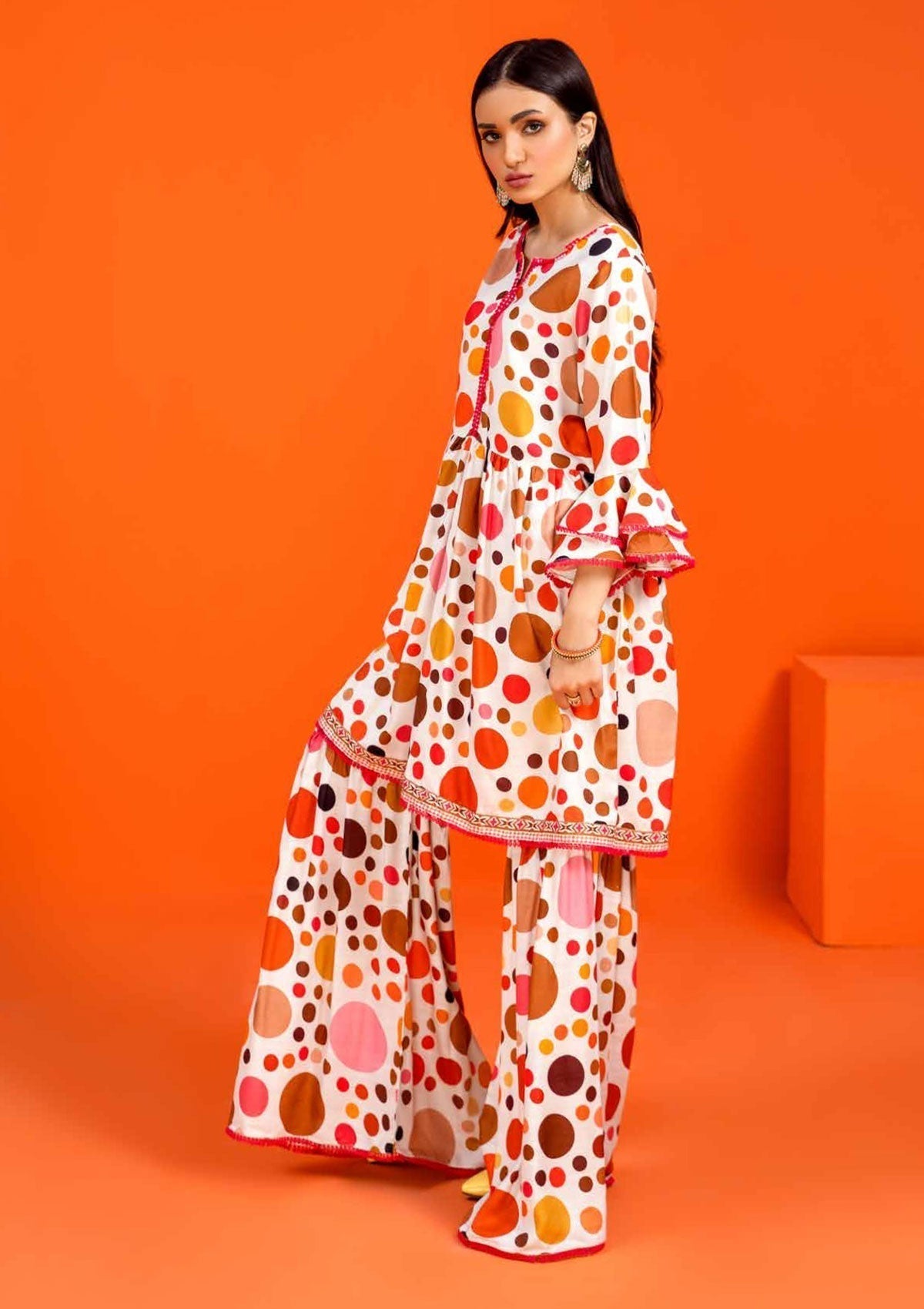 Winter Collection - Jahanara - Coral - CJ11#04 PA