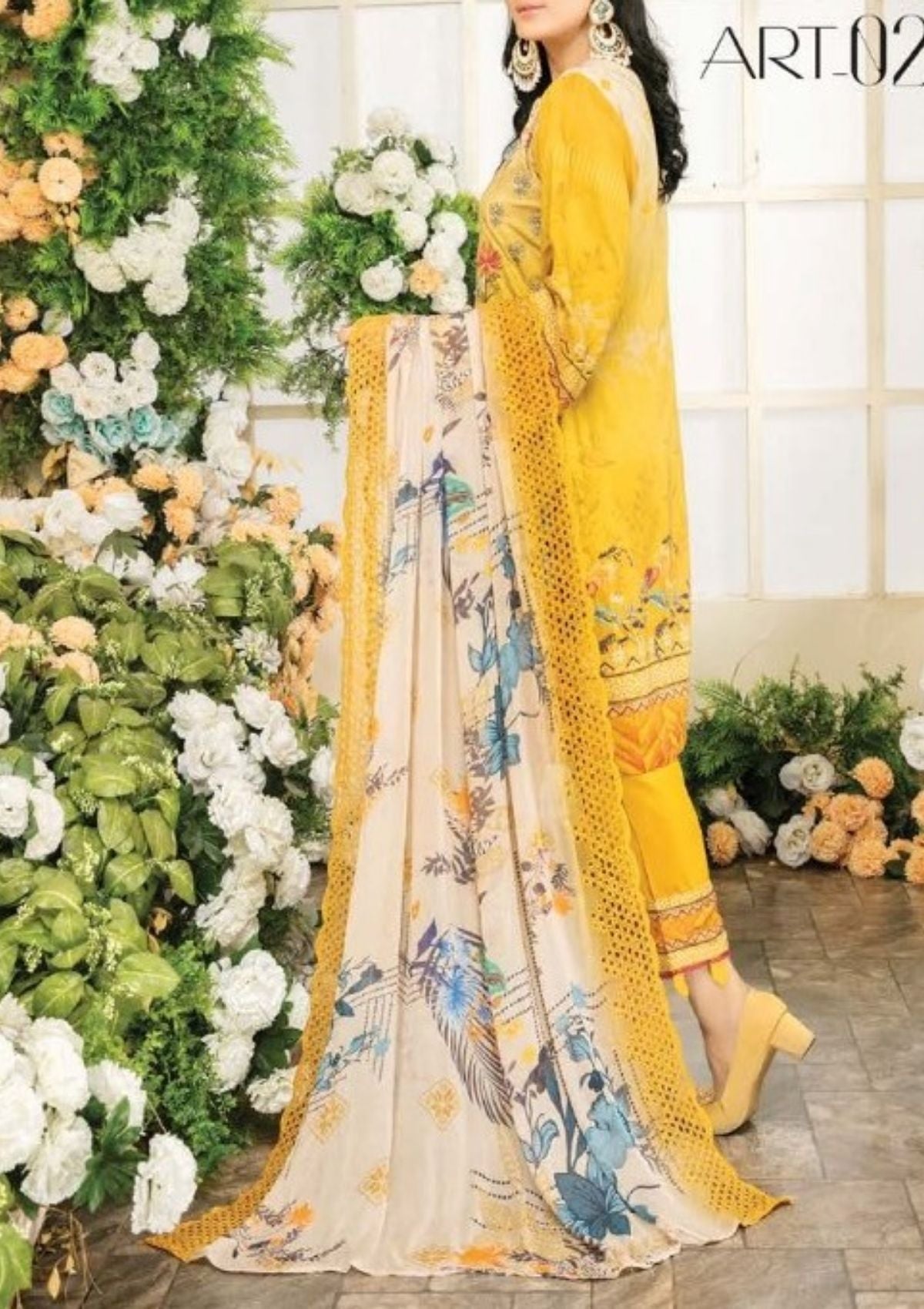 Winter Collection - Laiba - Exclusive Viscose 22 - V81 - ART#2 - Official Laiba - Agha Fabrics UK