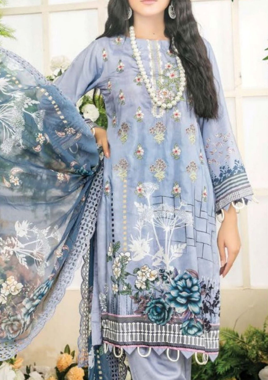 Winter Collection - Laiba - Exclusive Viscose 22 - V81 - ART#3 - Official Laiba - Agha Fabrics UK