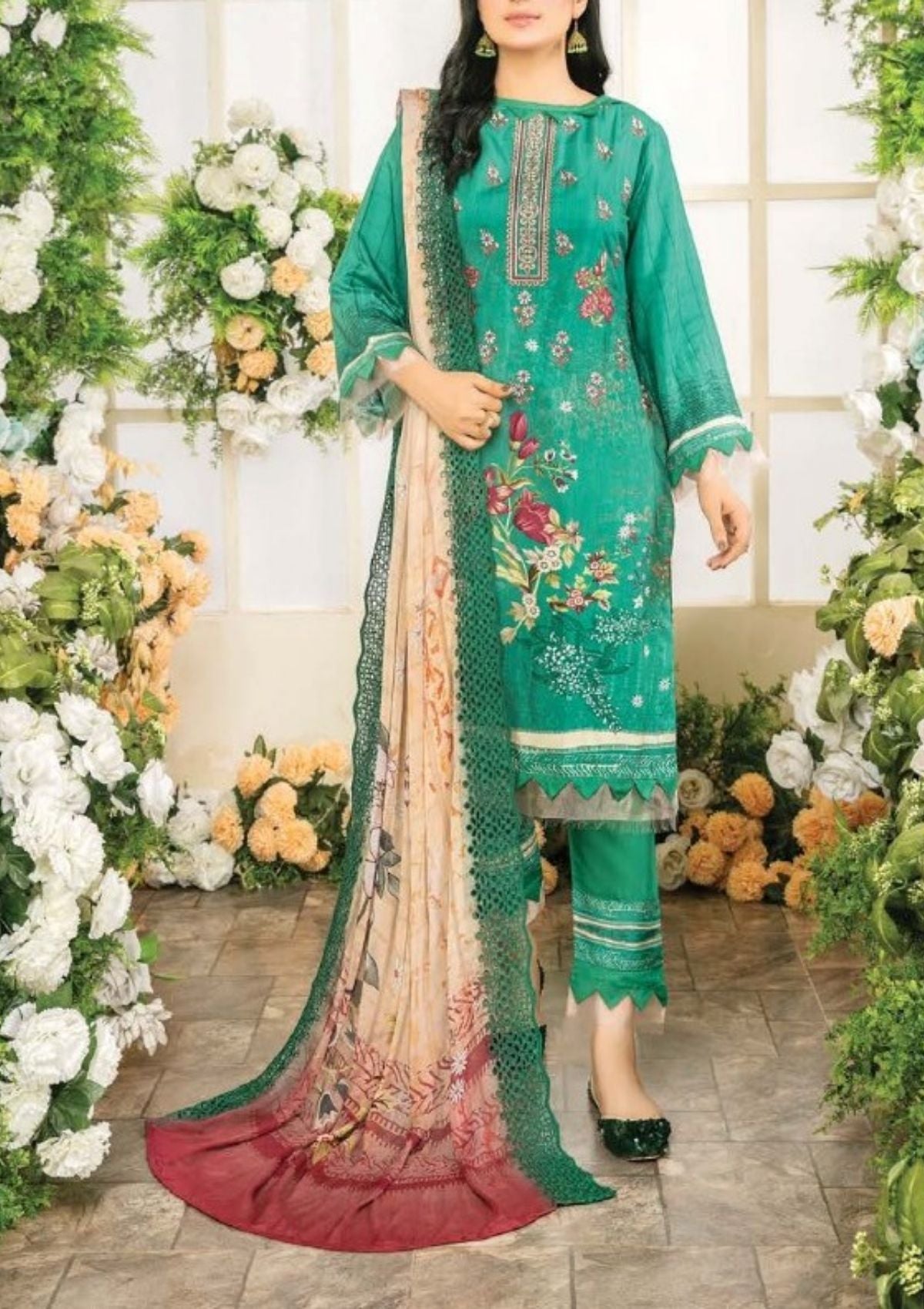 Winter Collection - Laiba - Exclusive Viscose 22 - V81 - ART#4 - Official Laiba - Agha Fabrics UK