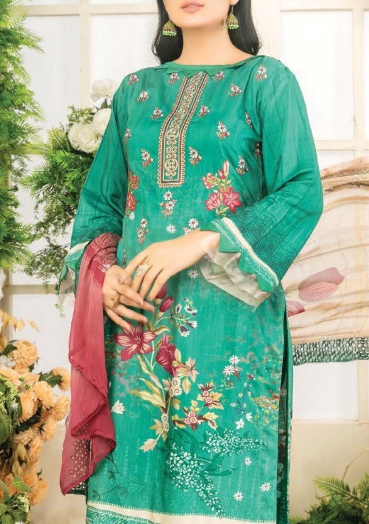 Winter Collection - Laiba - Exclusive Viscose 22 - V81 - ART#4 - Official Laiba - Agha Fabrics UK