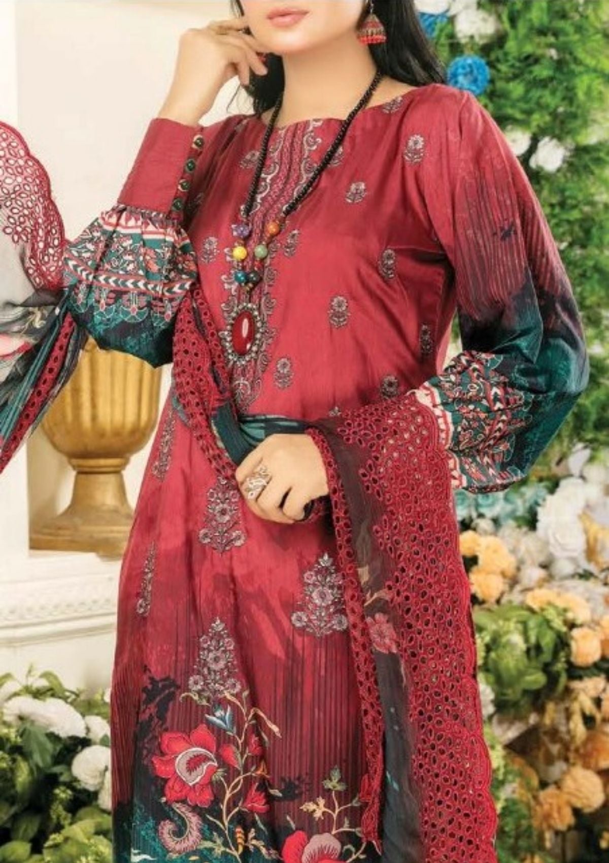 Winter Collection - Laiba - Exclusive Viscose 22 - V81 - ART#6 - Official Laiba - Agha Fabrics UK