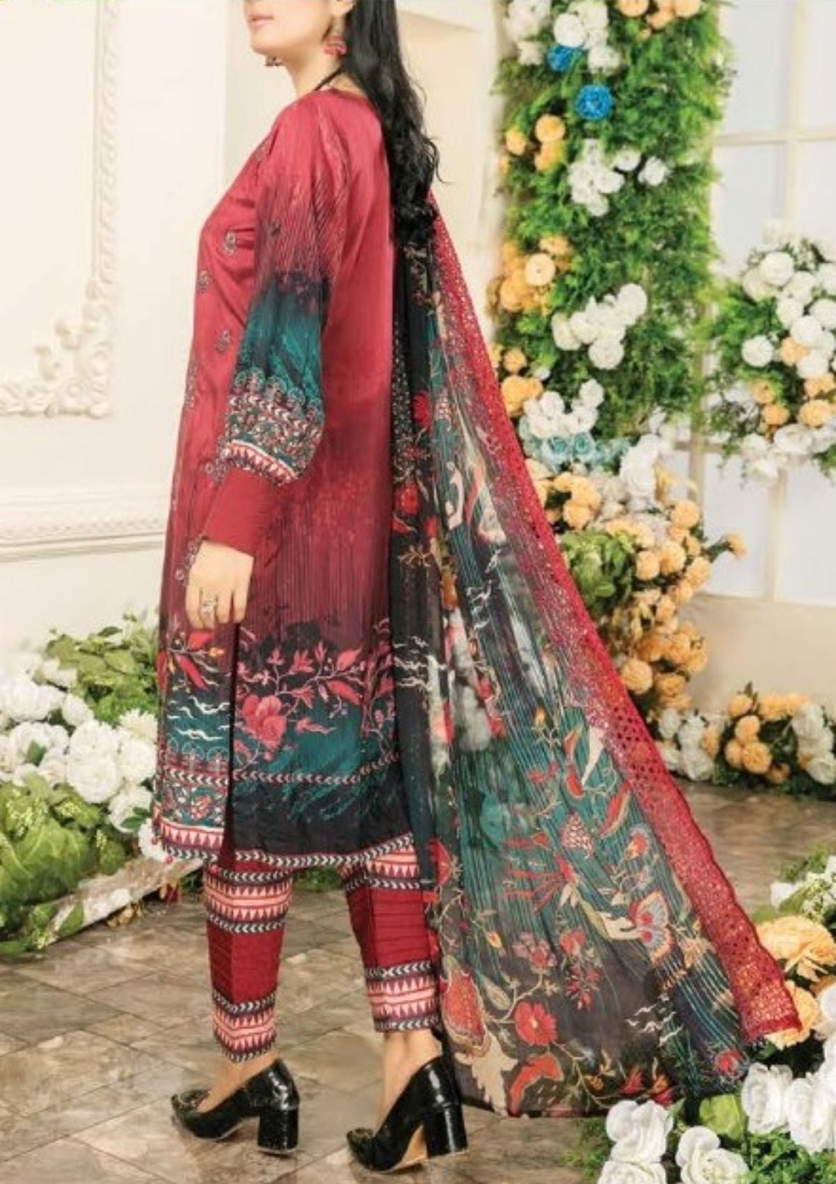 Winter Collection - Laiba - Exclusive Viscose 22 - V81 - ART#6 - Official Laiba - Agha Fabrics UK