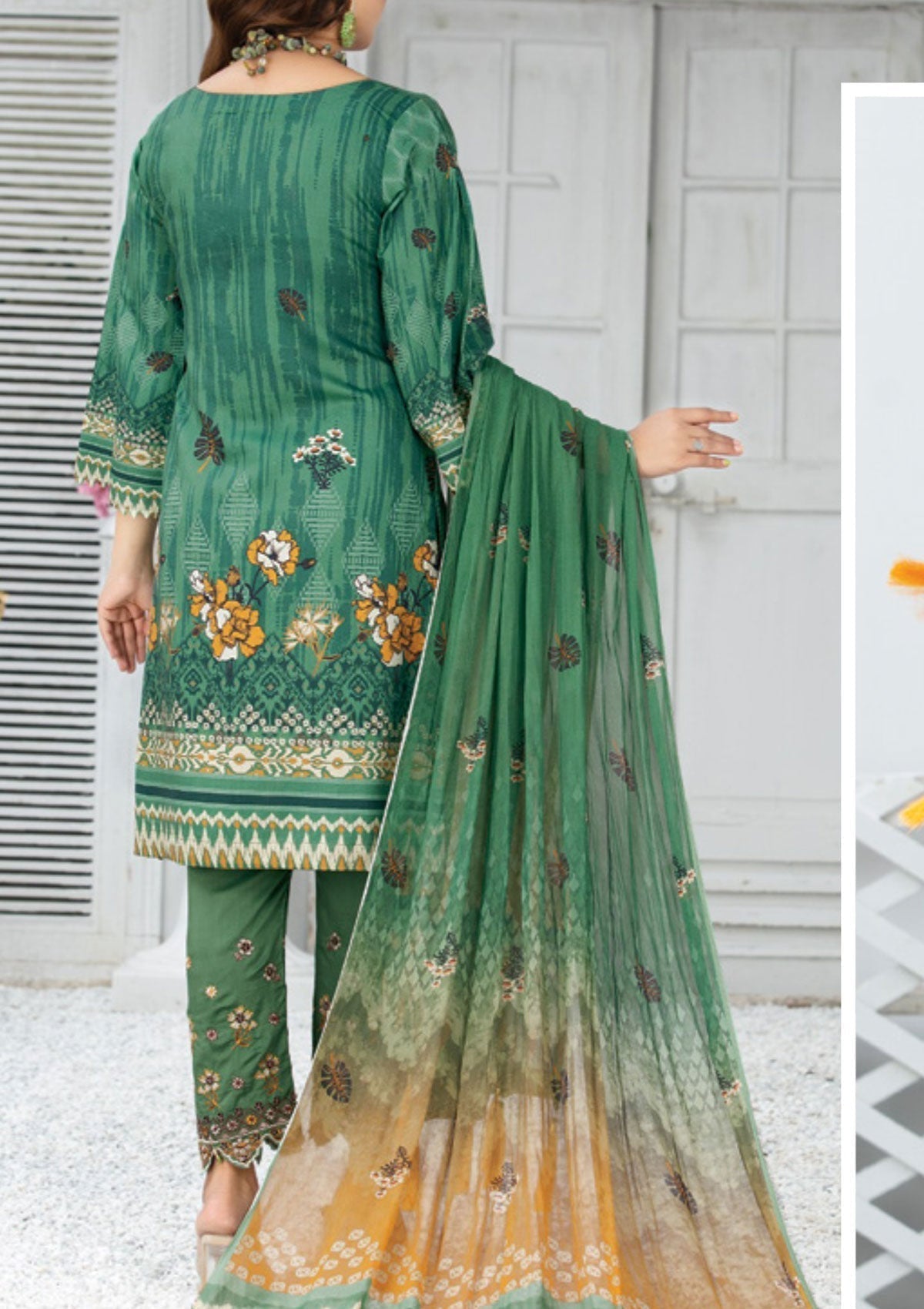 Winter Collection - Laiba - Exclusive Viscose - V64 - D#5 - Official Laiba - Agha Fabrics UK