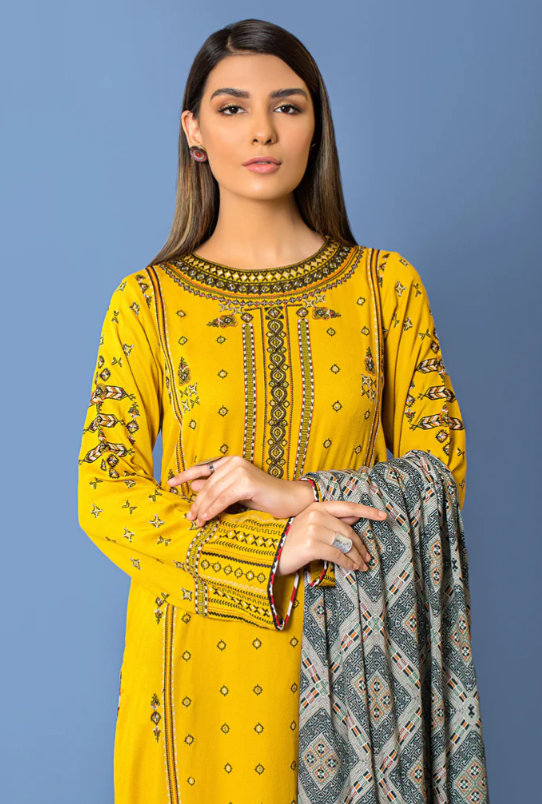 Winter Collection - Lakhanay - Karandi - WEC-EA-383 - Official Lakhany - Agha Fabrics UK