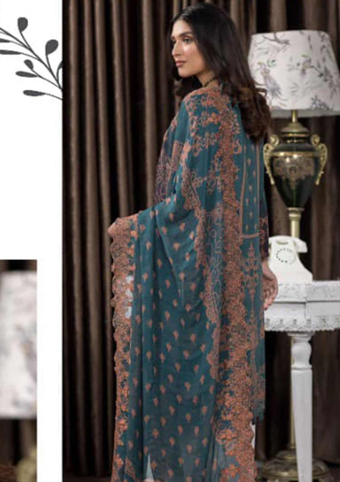 Winter Collection - Manizay - Premium D/P - Chunri - D#08