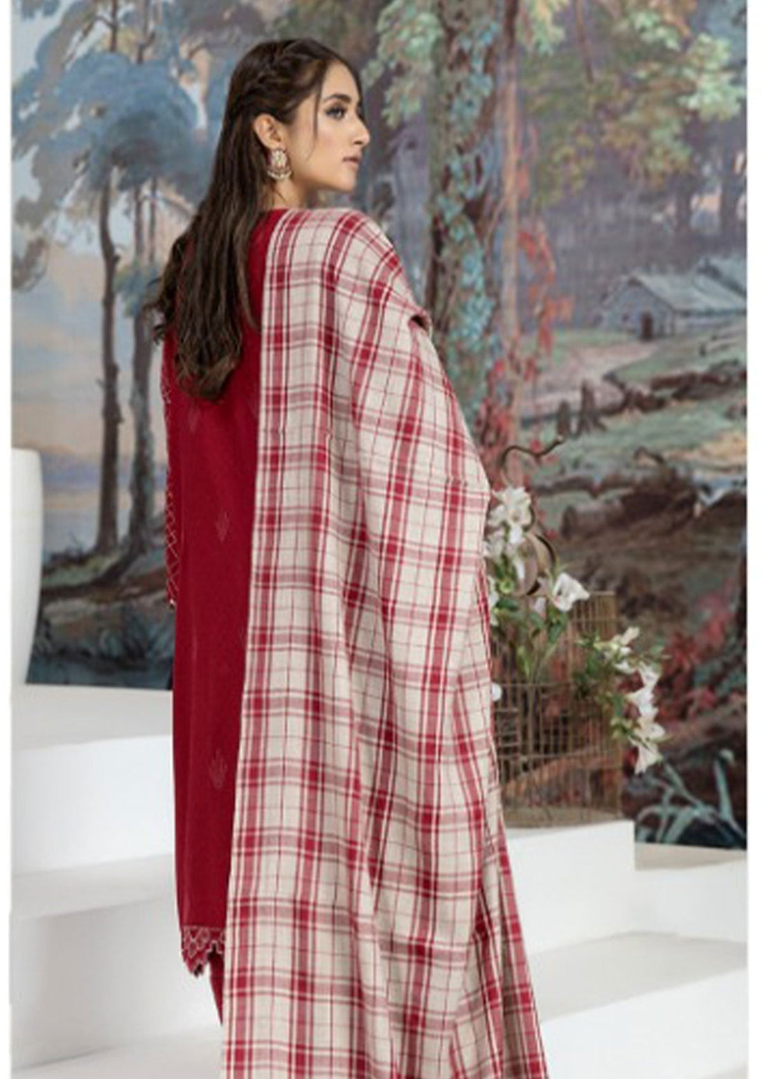 Winter Collection - Marjjan - MDS#31- MAROON