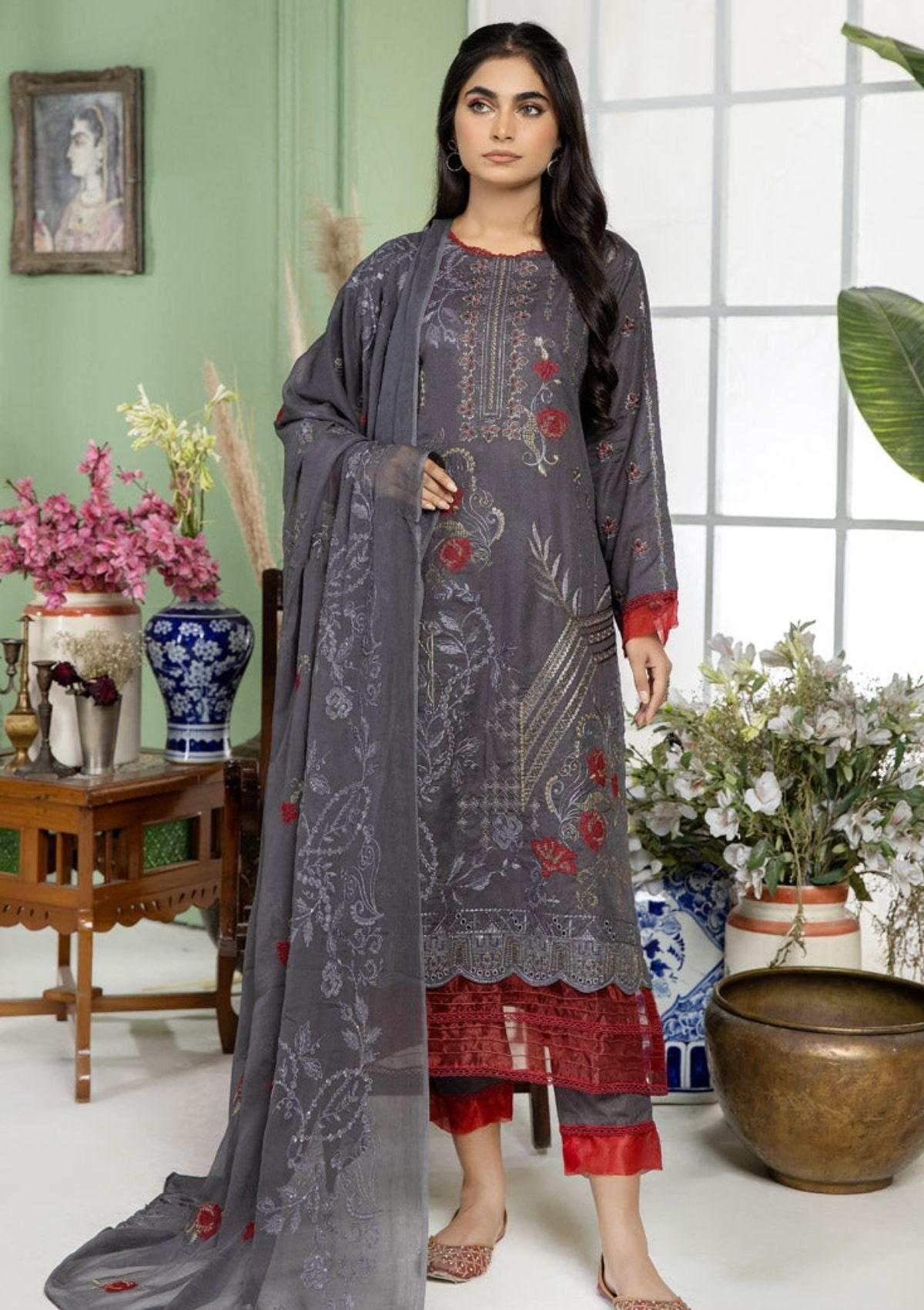 Winter Collection - Marjjan - SKC#22- Gray