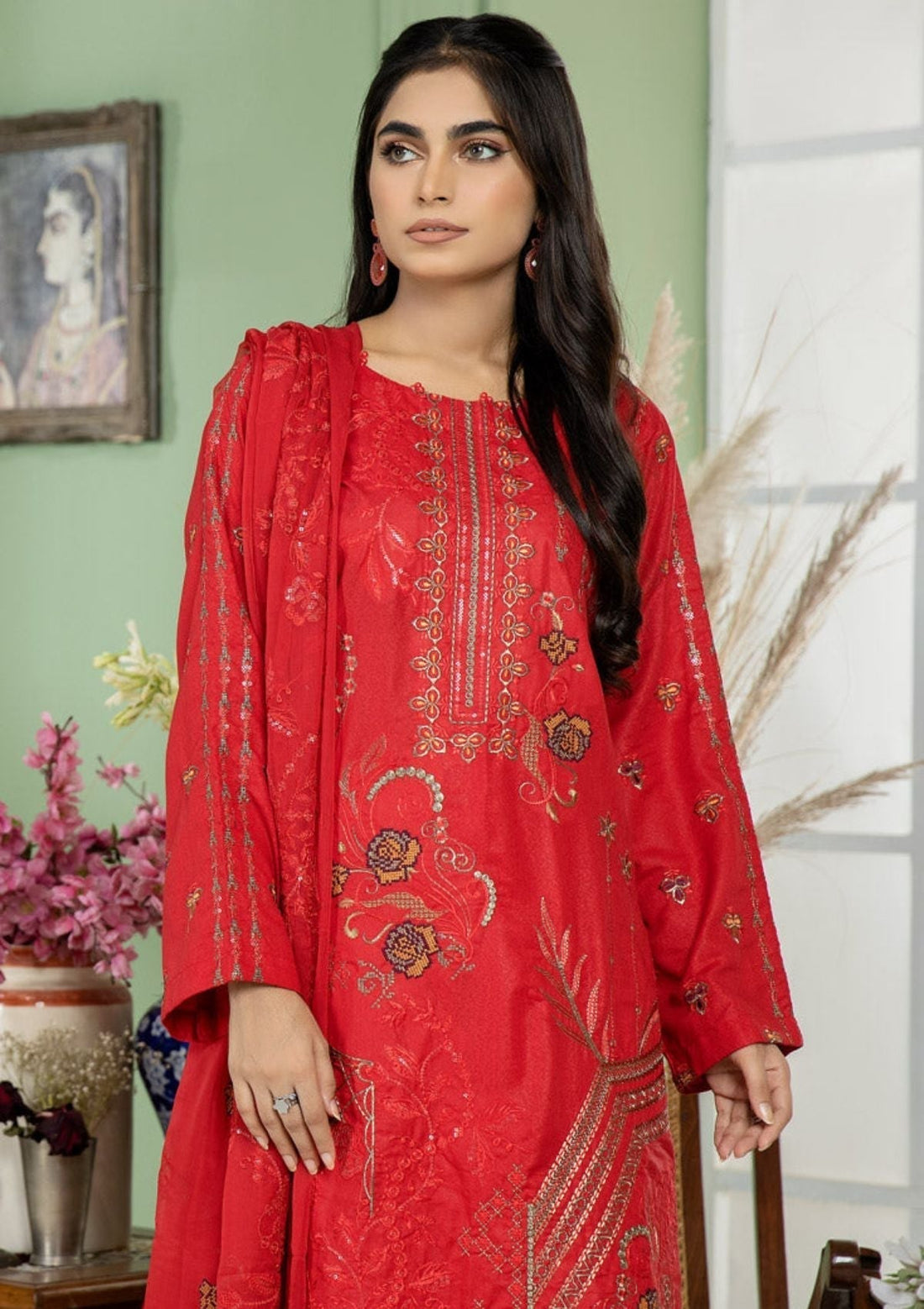 Winter Collection - Marjjan - SKC#22- Red
