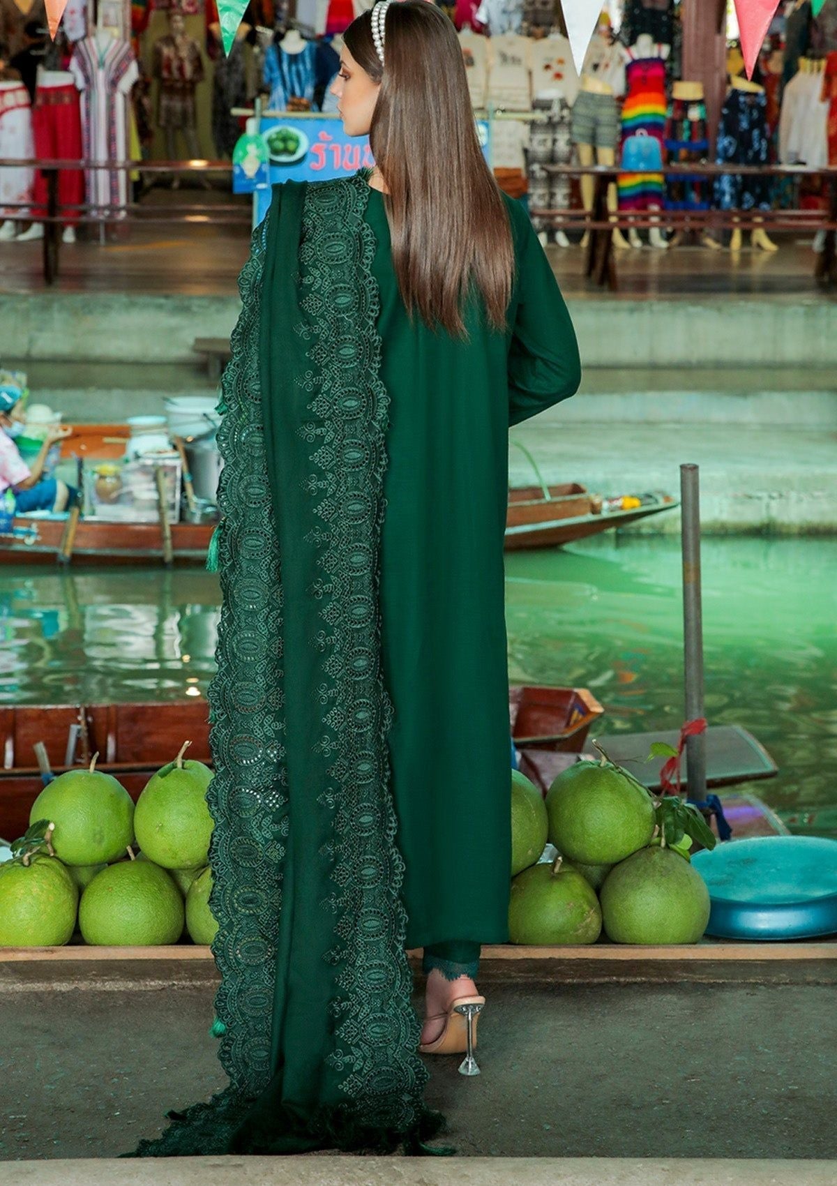 Winter Collection - Nureh - Bazaar - Chikankari - NW#75