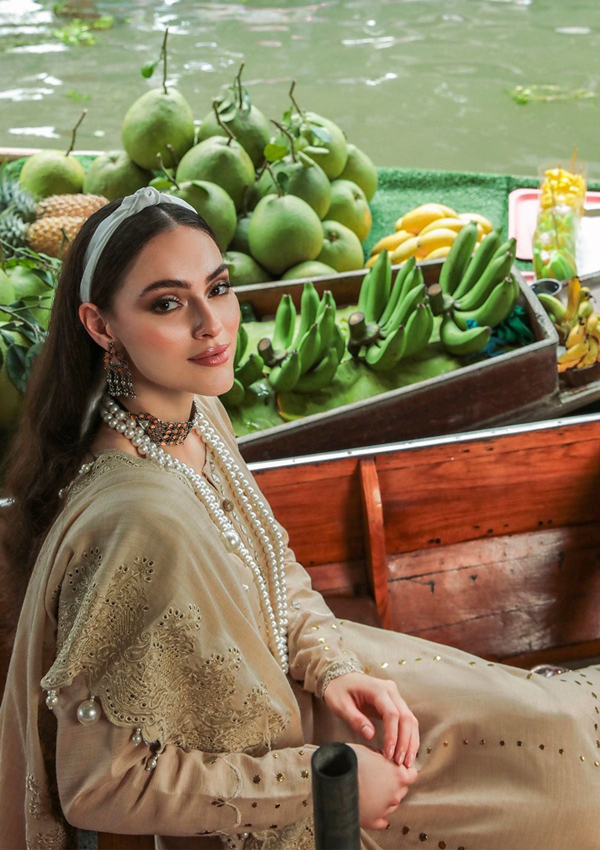 Winter Collection - Nureh - Bazaar - Chikankari - NW#76