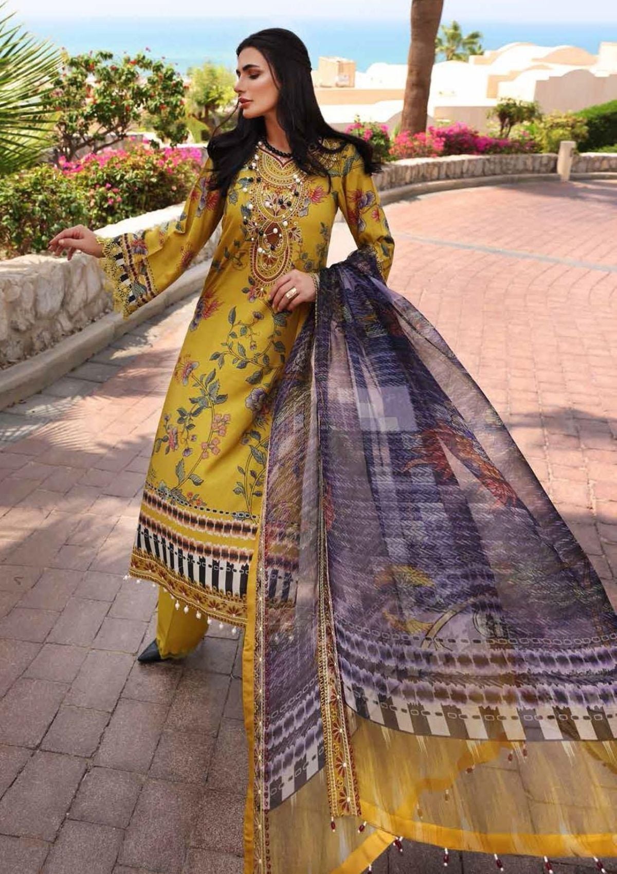 Winter Collection - Nureh - Gardenia - Linen - NSG#65