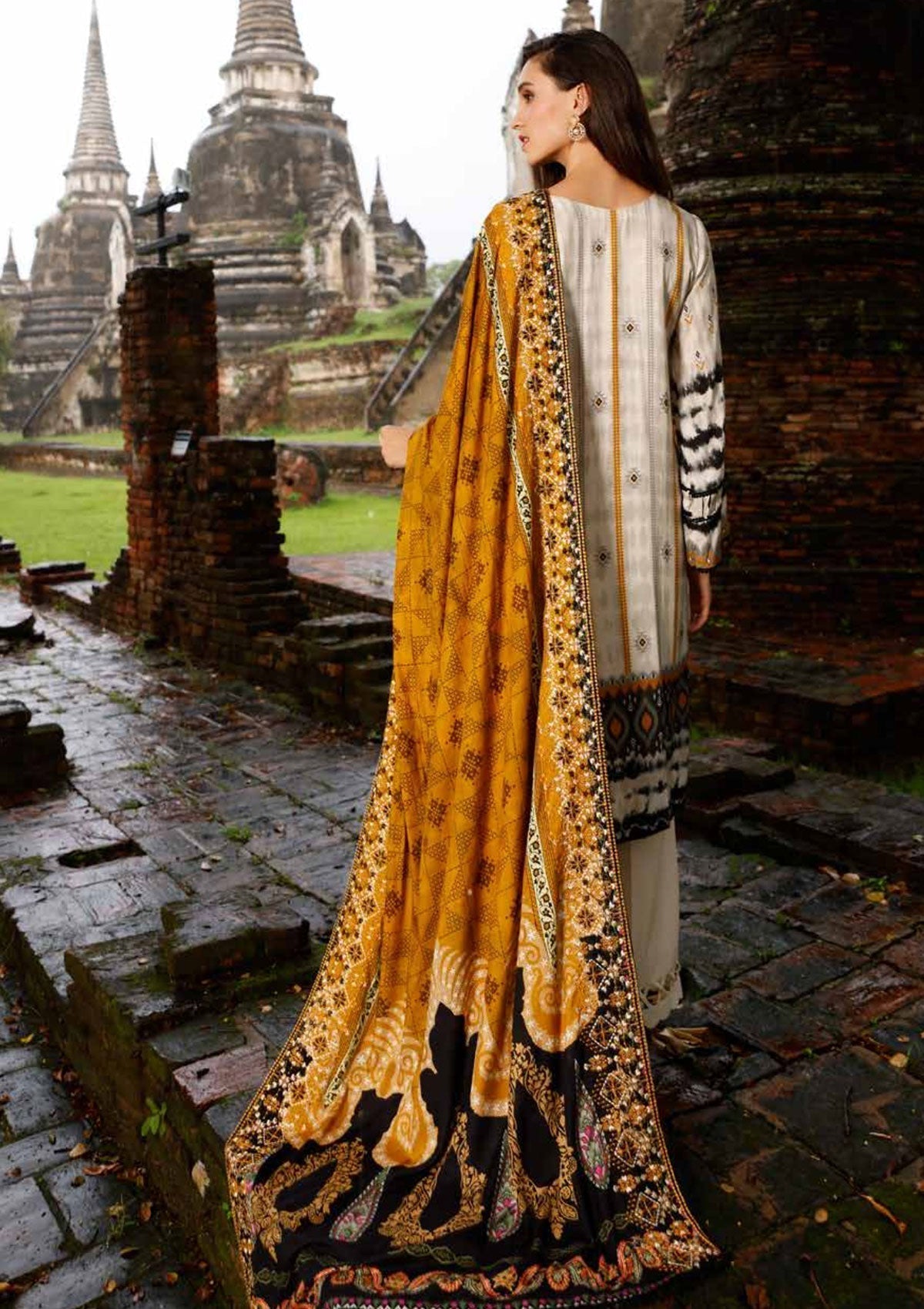 Winter Collection - Nureh - Gardenia - Slub Linen - NWG#80