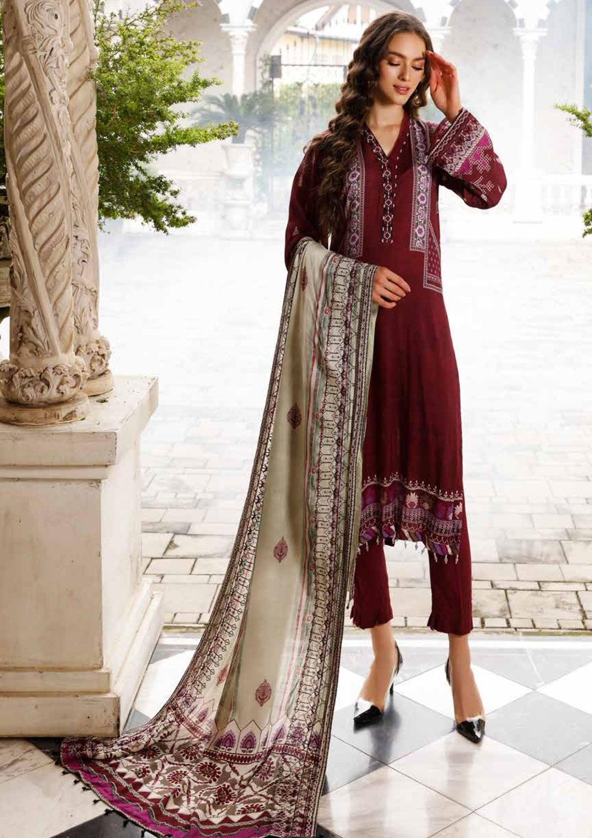 Winter Collection - Nureh - Gardenia - Slub Linen - NWG#84