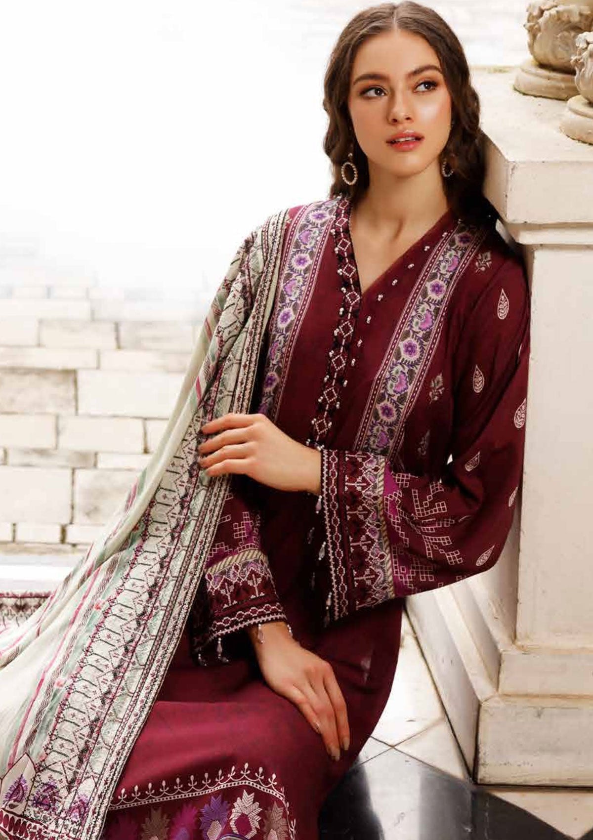 Winter Collection - Nureh - Gardenia - Slub Linen - NWG#84