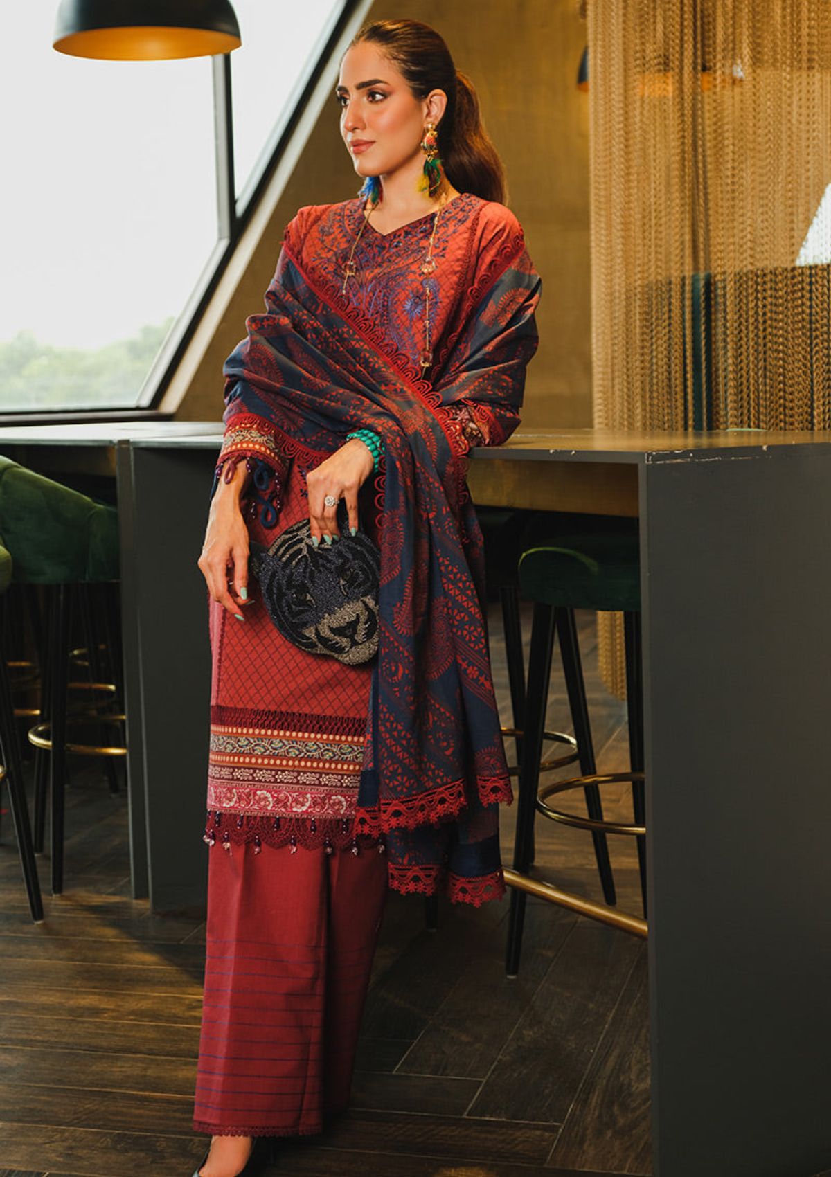 Winter Collection - Rang Rasiya - Dosti - D#08