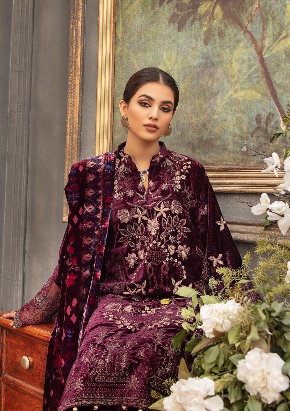 Winter Collection - Shaista - Kotrai Velvet - D#870