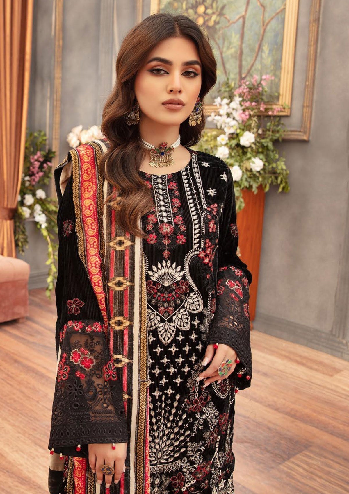 Winter Collection - Shaista - Kotrai Velvet - D#871