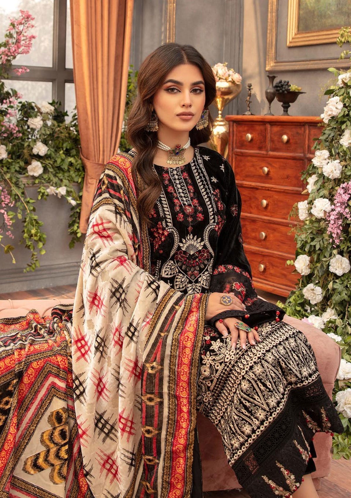 Winter Collection - Shaista - Kotrai Velvet - D#871