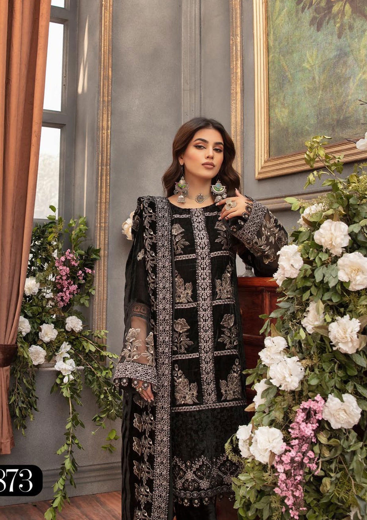 Winter Collection - Shaista - Kotrai Velvet - D#873
