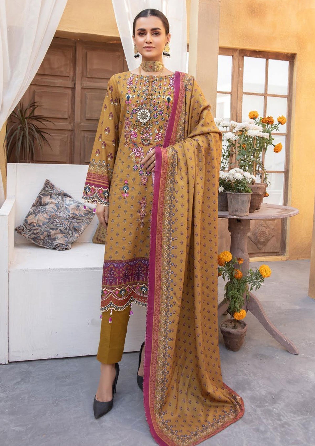 Winter Collection - Shaista - Nazakat - Khaddar - D#894