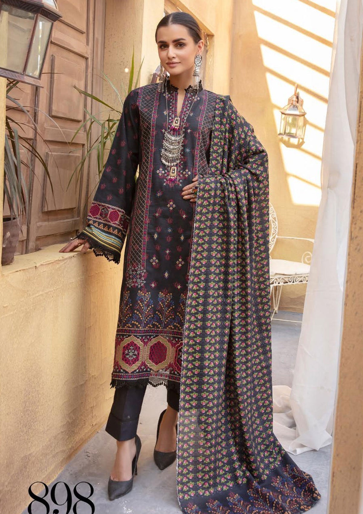 Winter Collection - Shaista - Nazakat - Khaddar - D#898