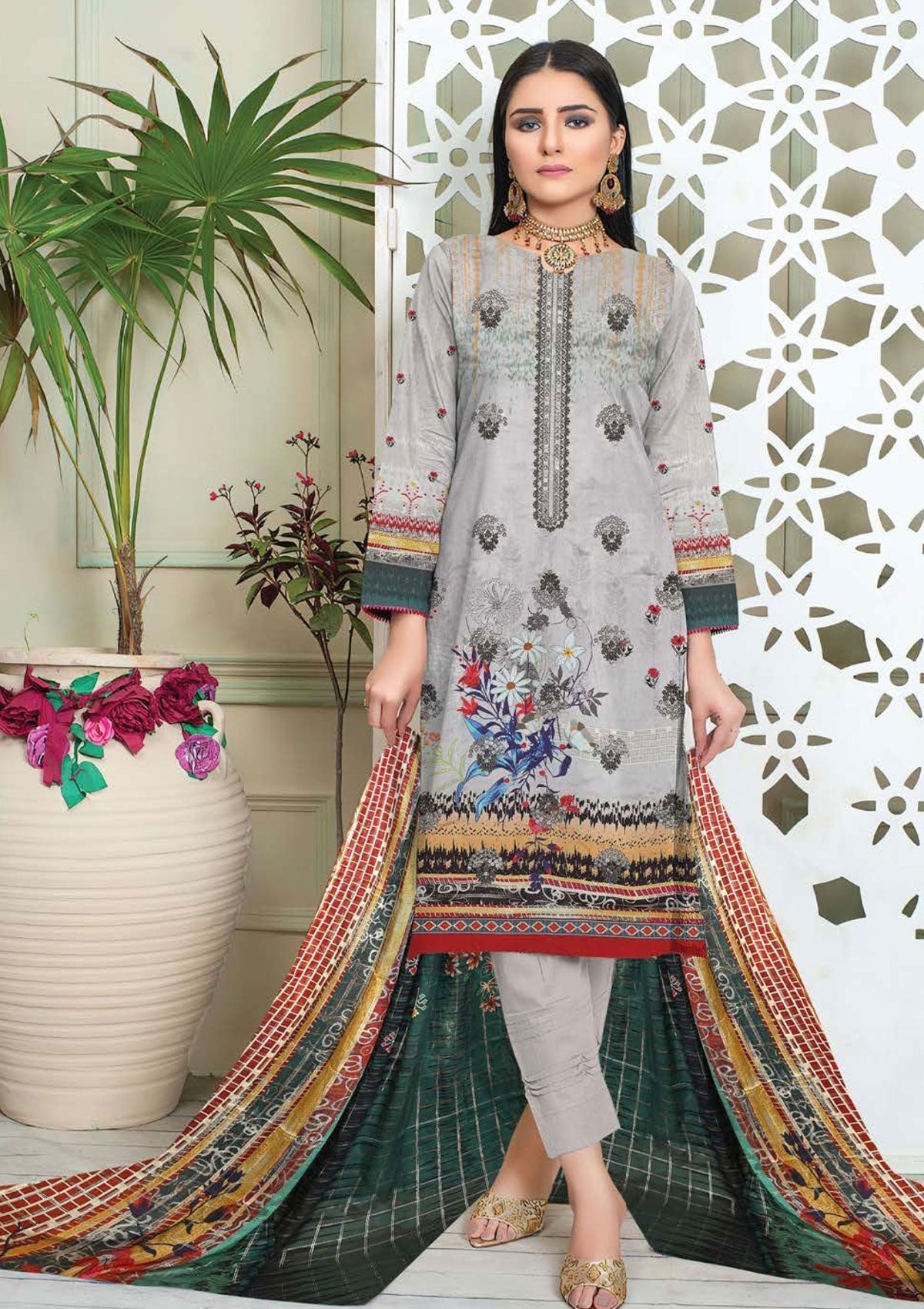 Winter Collection - Zara Meer - Viscose - V52 - D#3 - Official Zara Meer - Agha Fabrics UK