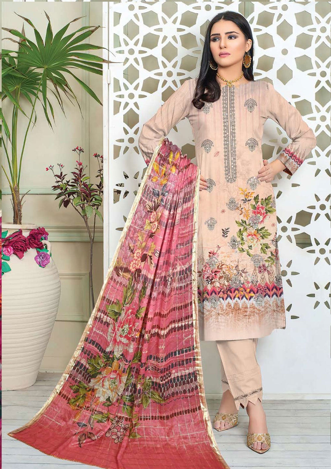 Winter Collection - Zara Meer - Viscose - V52 - D#5 - Official Zara Meer - Agha Fabrics UK