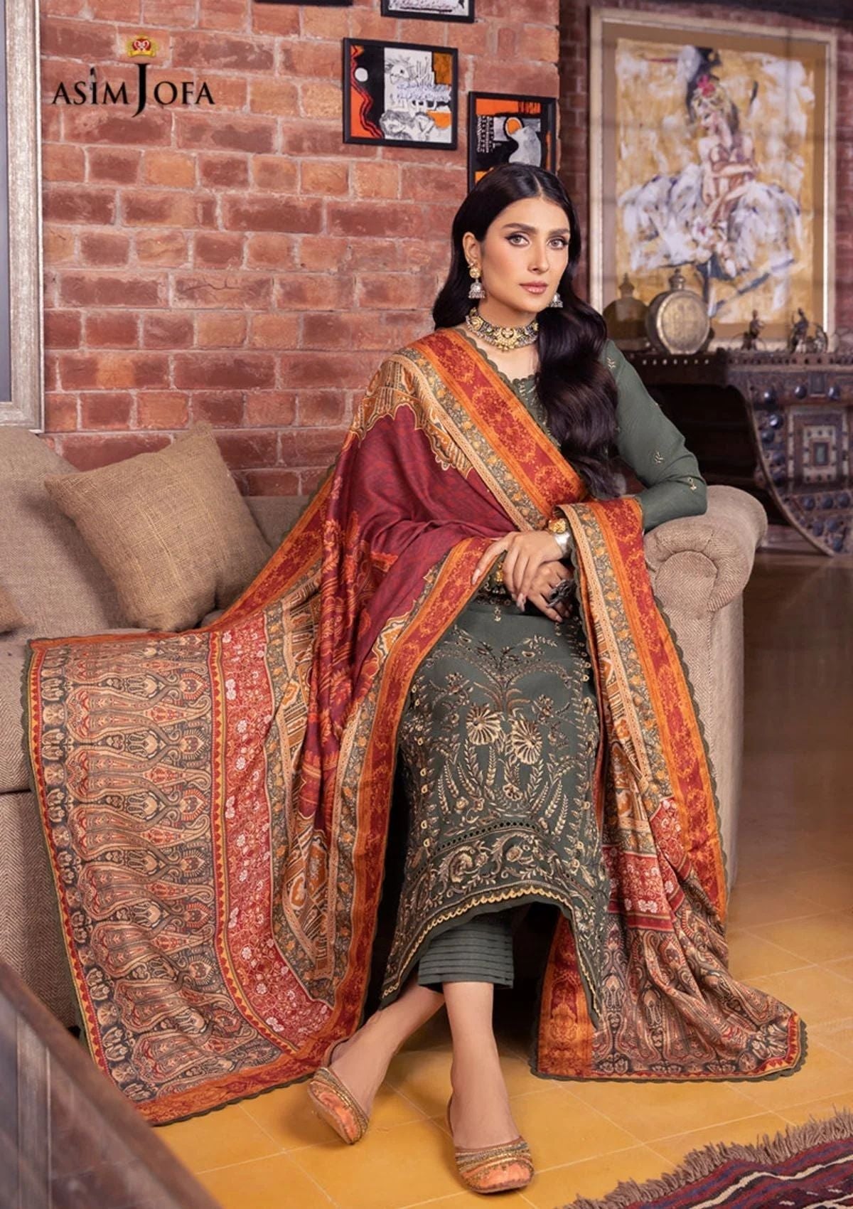 Winter Collection - Asim Jofa - Asra - AJW#14