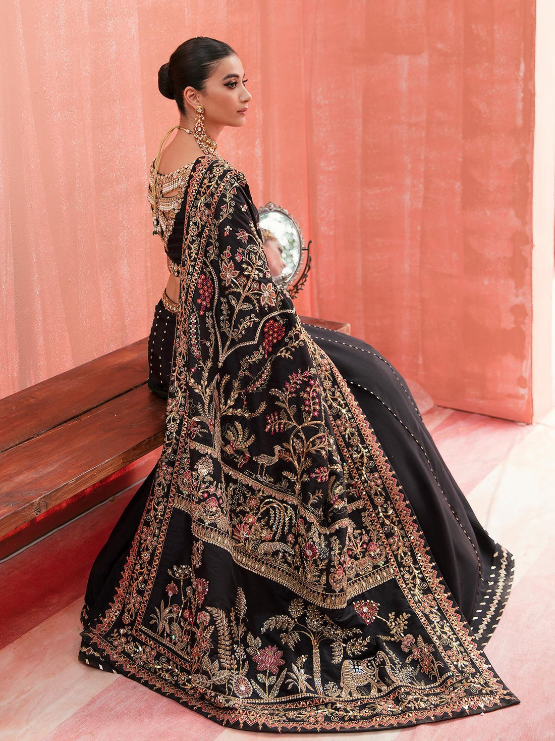 Gulaal | Wedding Formals | MAYAL GL-WS-22V1-32 (LEHNGA AND CHOLI) - Official Gulaal - Agha Fabrics UK