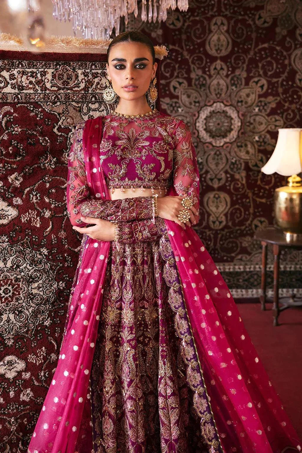 Afrozeh | Hayat Wedding Formals 23 | Abir - Official Afrozeh - Agha Fabrics UK