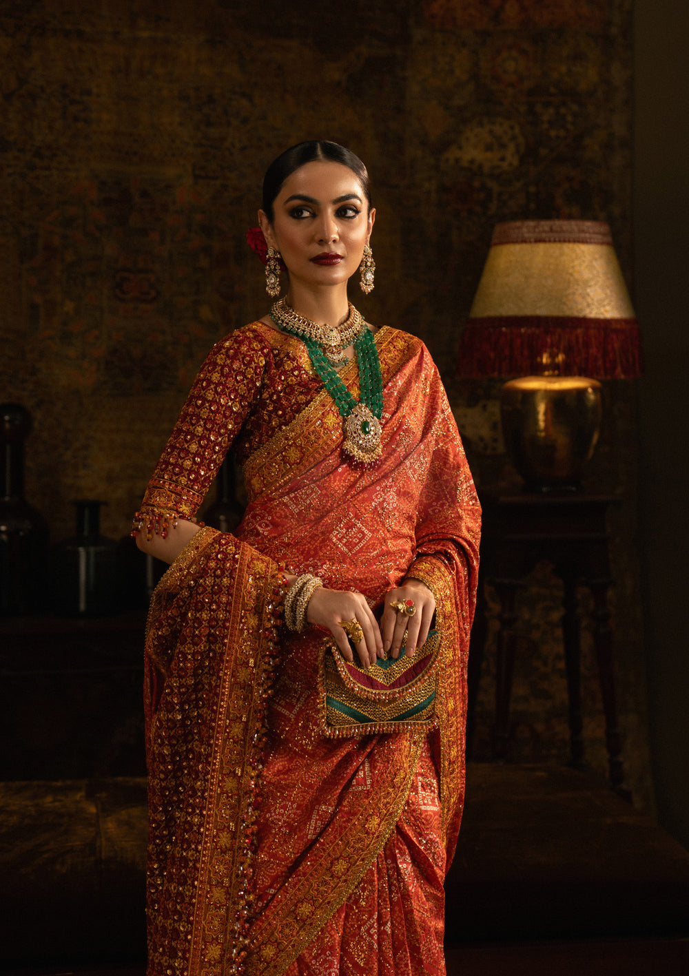 Aik Atelier | Sari Edit 25 | LOOK 02 - Official Aik Atelier - Agha Fabrics UK