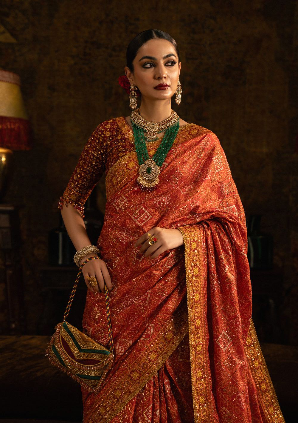 Aik Atelier | Sari Edit 25 | LOOK 02 - Official Aik Atelier - Agha Fabrics UK