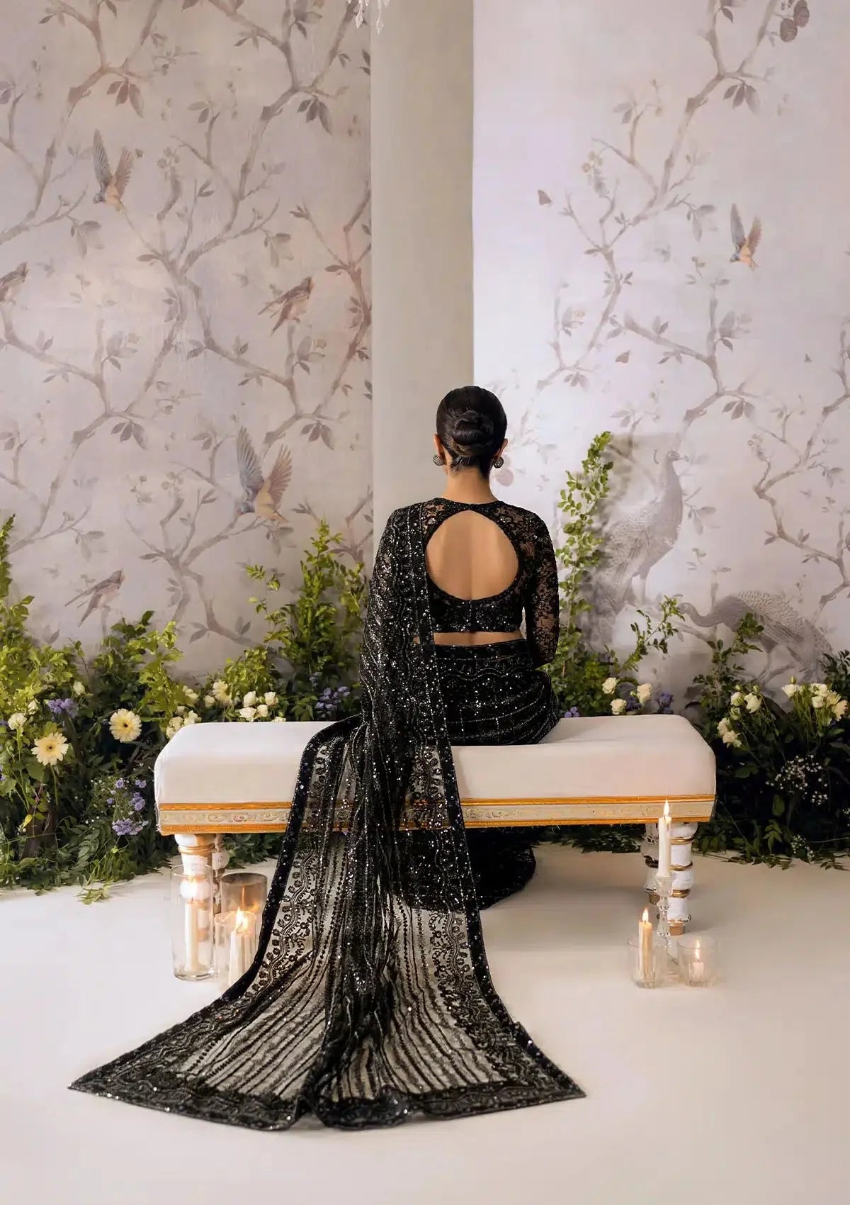 Aik Atelier | The Sari Edit | 05 - Official Aik Atelier - Agha Fabrics UK