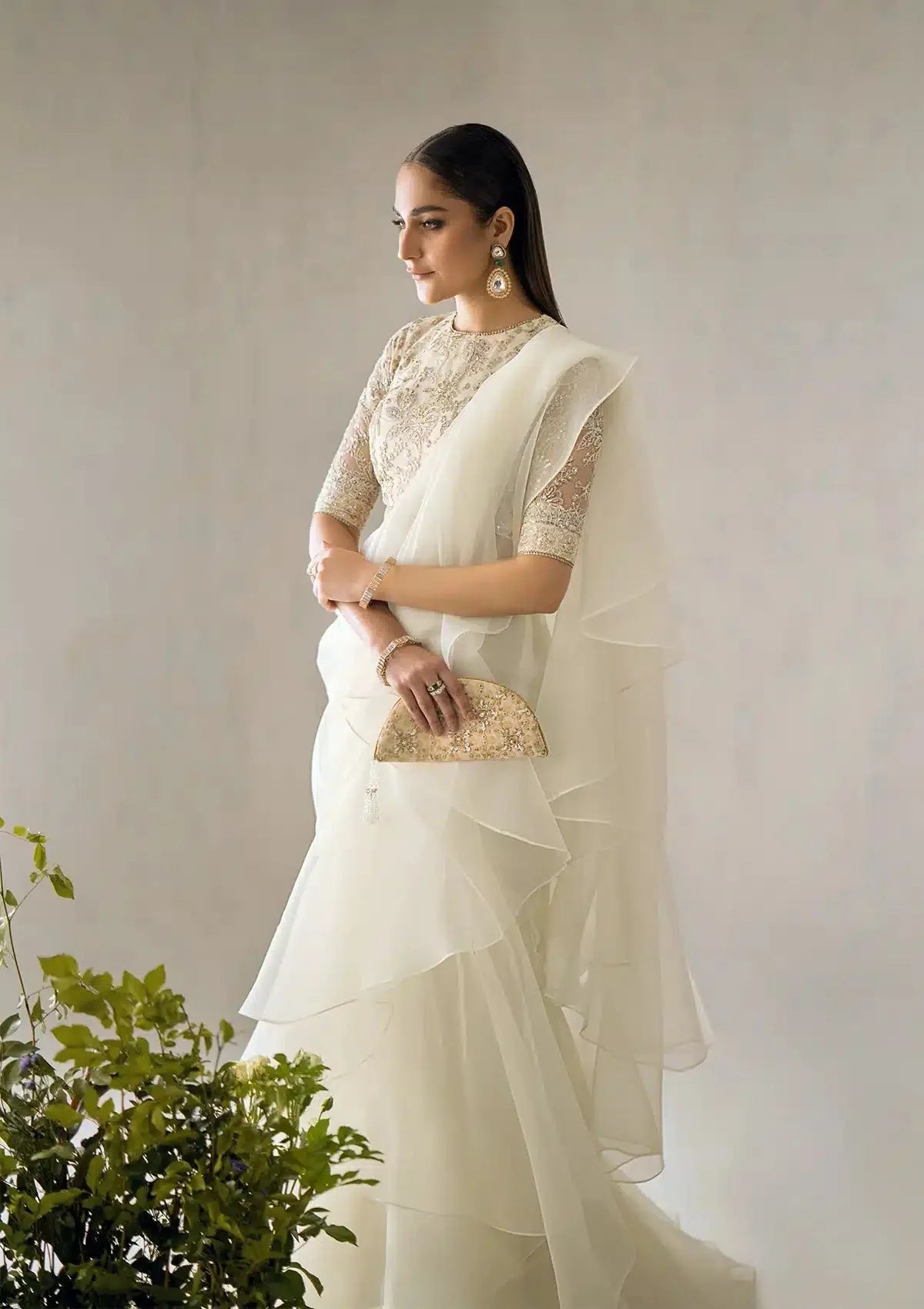 Aik Atelier | The Sari Edit | 07 - Official Aik Atelier - Agha Fabrics UK