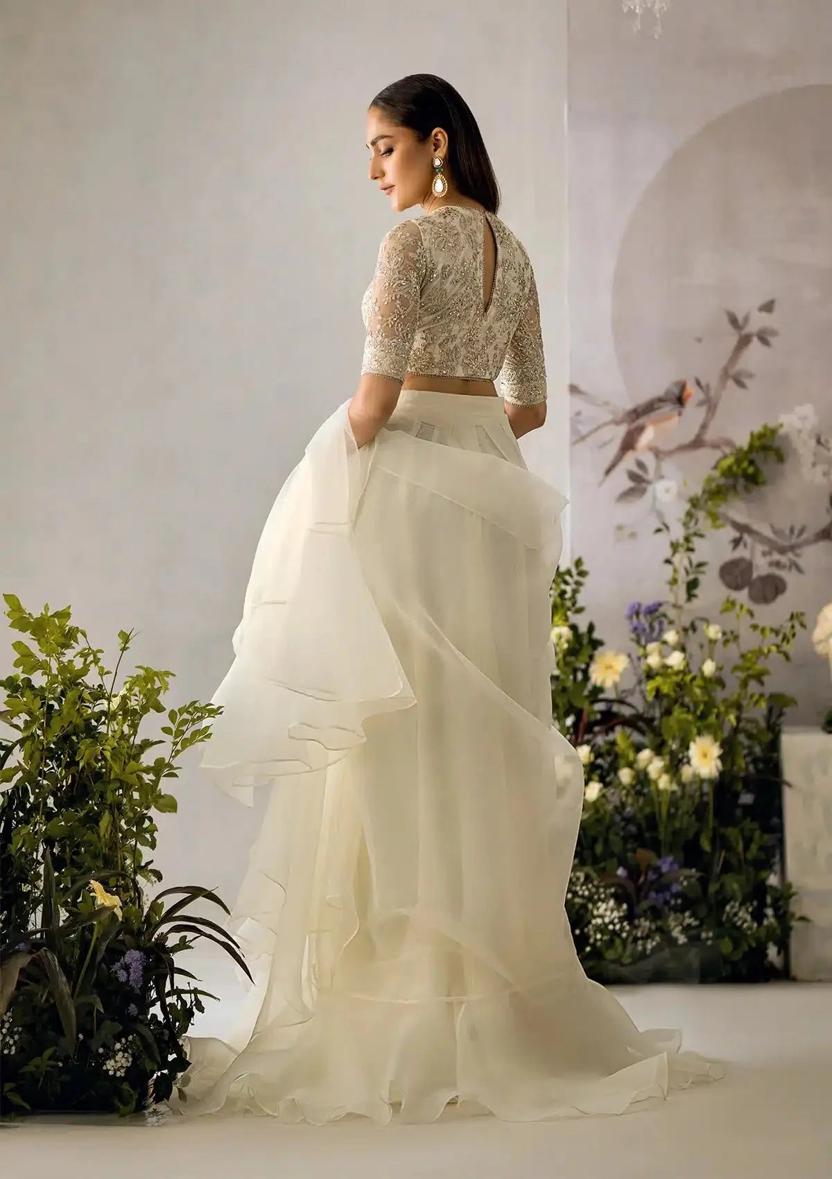 Aik Atelier | The Sari Edit | 07 - Official Aik Atelier - Agha Fabrics UK