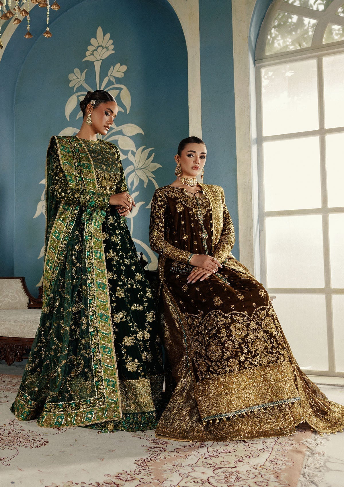 Aik Atelier | Udaipur Velvet 25 | LOOK 01 - Official Aik Atelier - Agha Fabrics UK