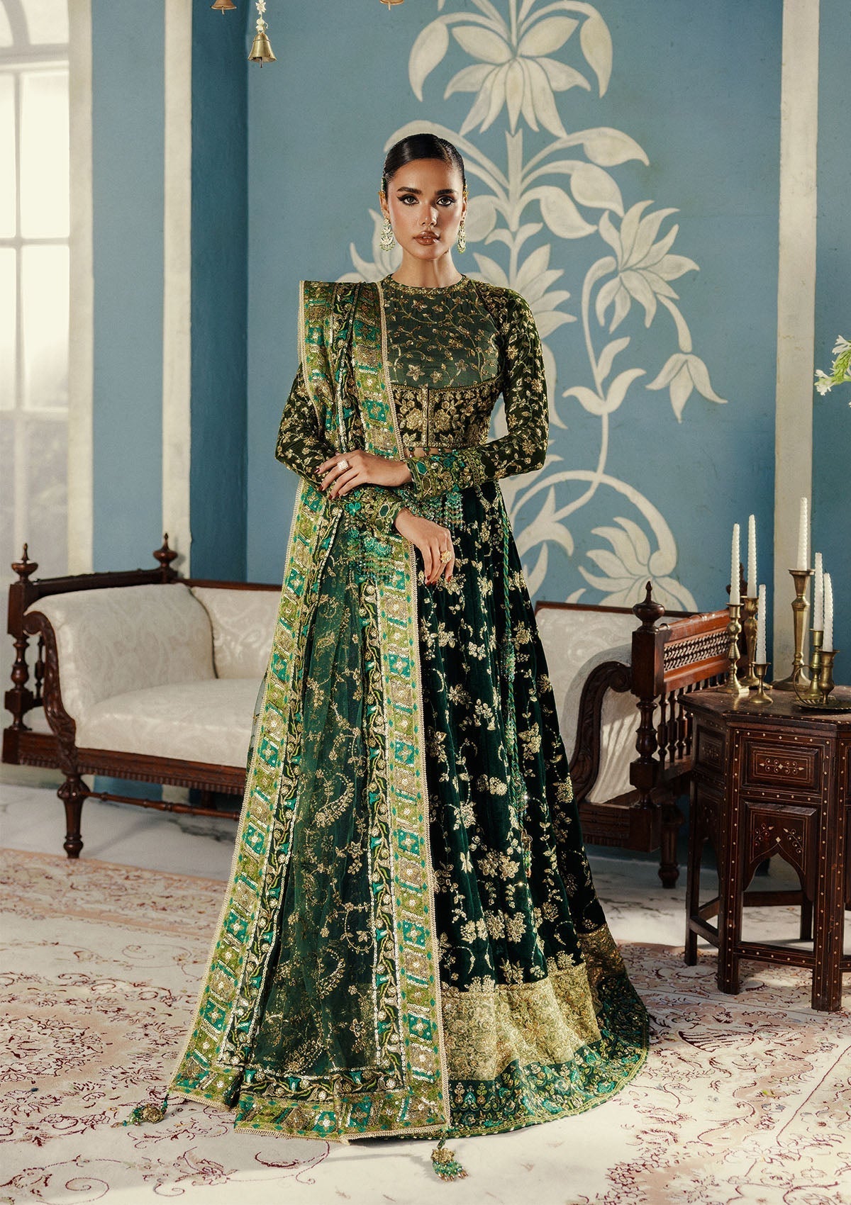 Aik Atelier | Udaipur Velvet 25 | LOOK 02 - Official Aik Atelier - Agha Fabrics UK