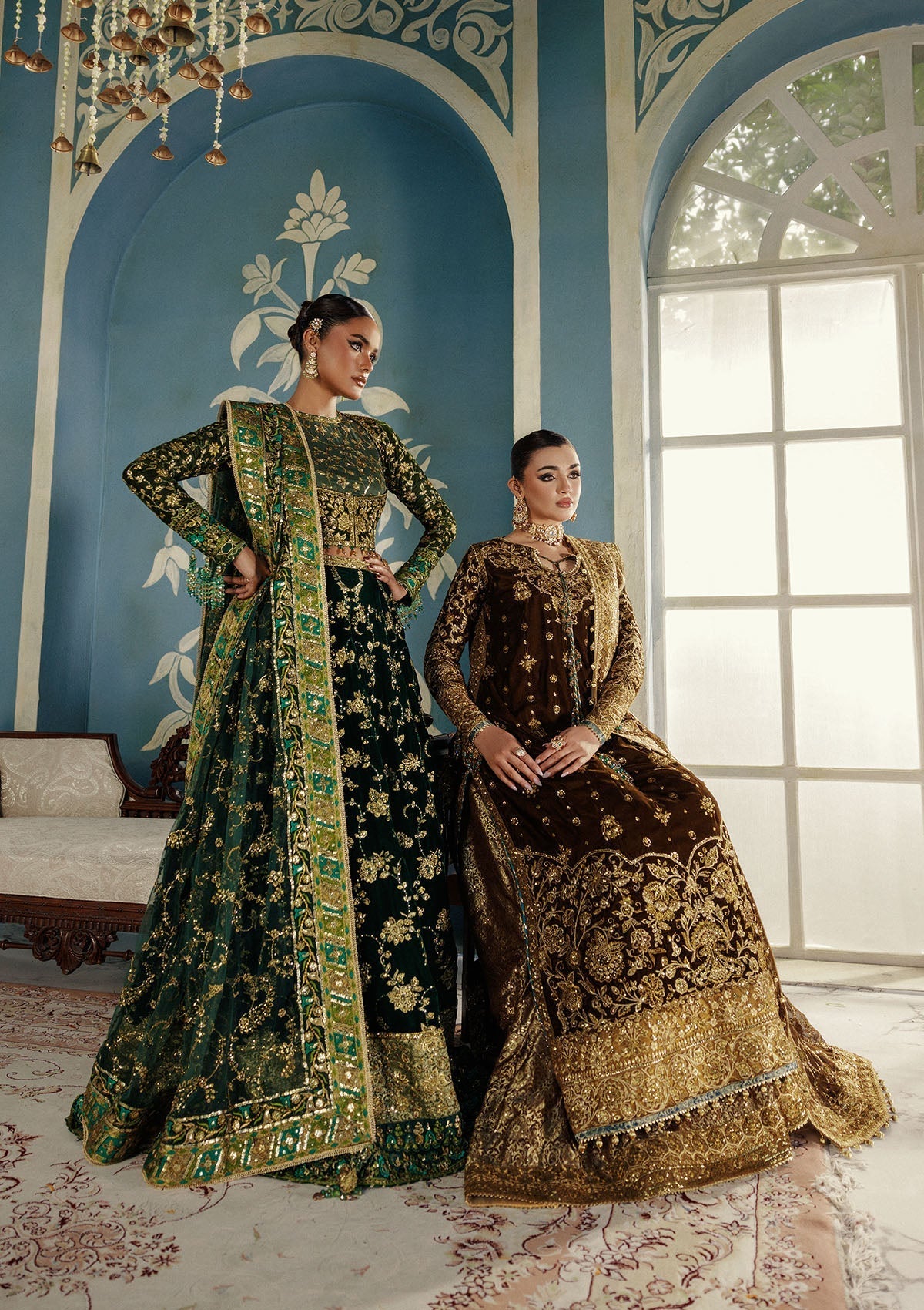 Aik Atelier | Udaipur Velvet 25 | LOOK 02 - Official Aik Atelier - Agha Fabrics UK
