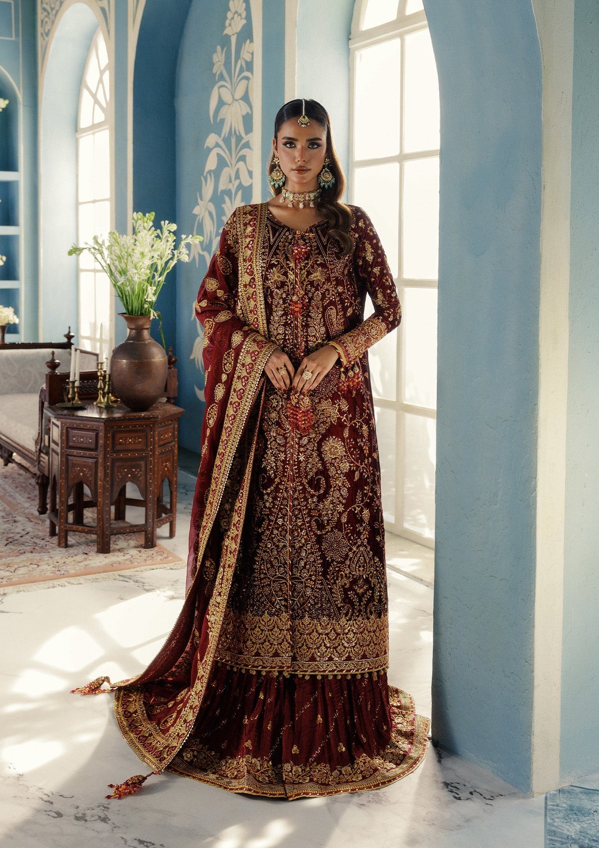 Aik Atelier | Udaipur Velvet 25 | LOOK 05 - Official Aik Atelier - Agha Fabrics UK