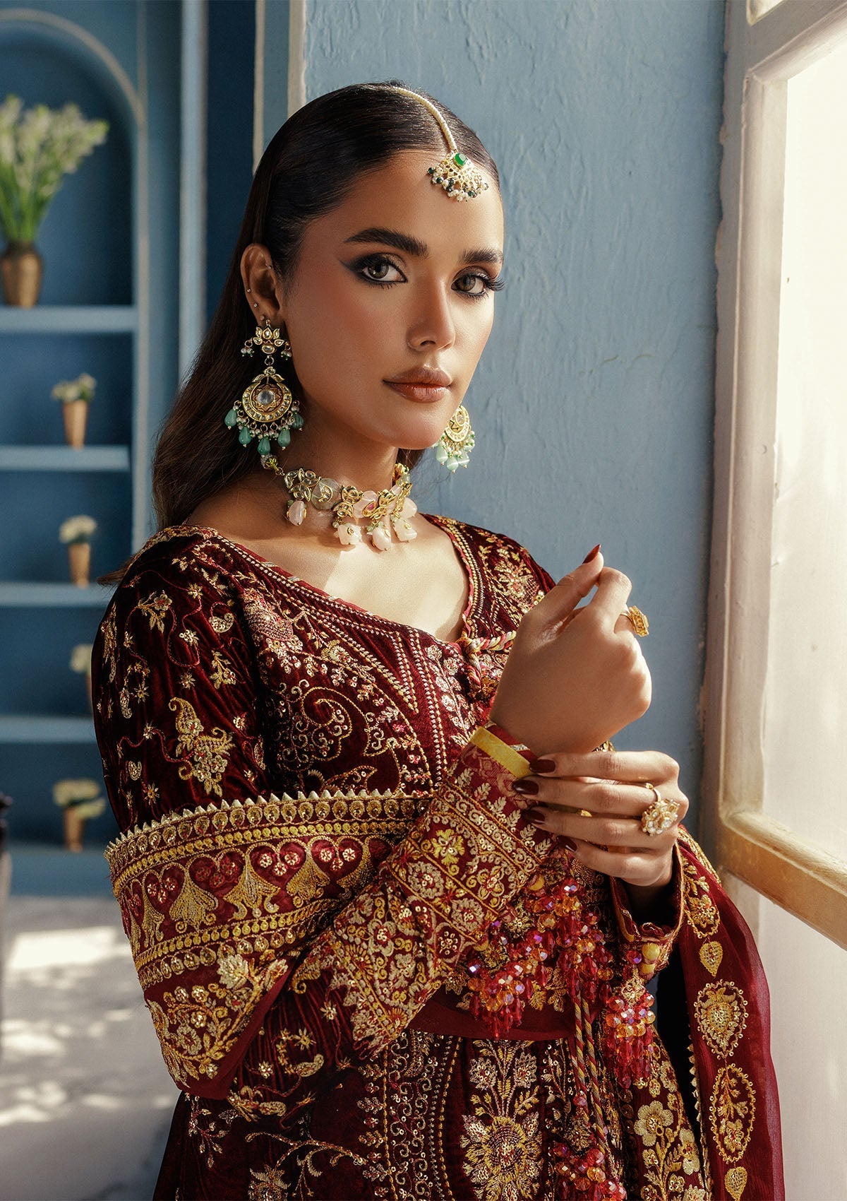 Aik Atelier | Udaipur Velvet 25 | LOOK 05 - Official Aik Atelier - Agha Fabrics UK