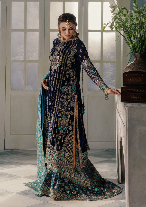 Aik Atelier | Udaipur Velvet 25 | LOOK 10 - Official Aik Atelier - Agha Fabrics UK