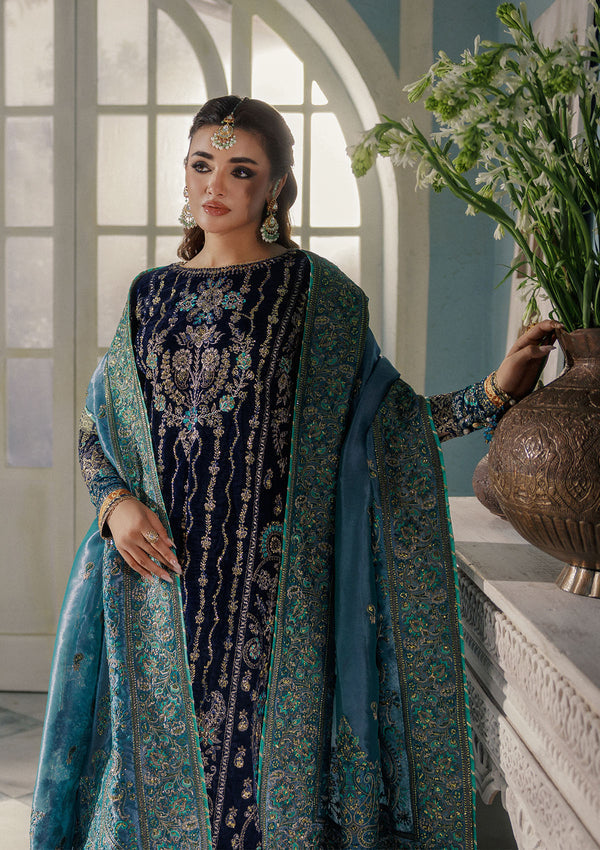 Aik Atelier | Udaipur Velvet 25 | LOOK 10 - Official Aik Atelier - Agha Fabrics UK