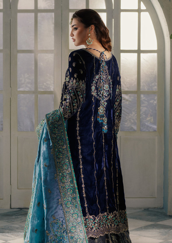 Aik Atelier | Udaipur Velvet 25 | LOOK 10 - Official Aik Atelier - Agha Fabrics UK