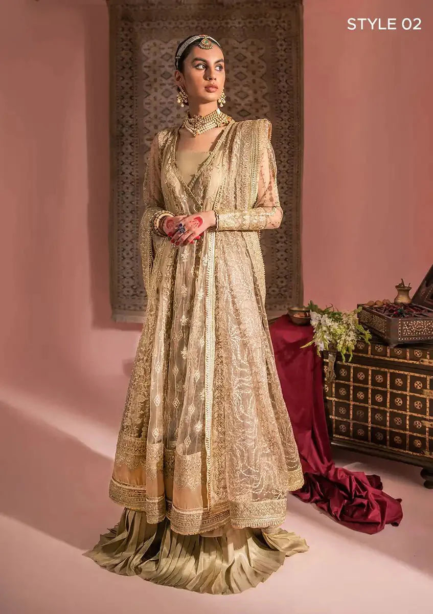 Aik Atelier | Wedding Festive 23 | LOOK 03 - Official Aik Atelier - Agha Fabrics UK