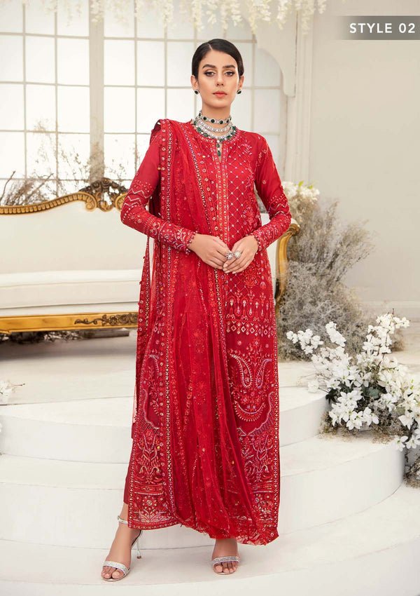Aik Atelier | Wedding Festive 23 | WF-LOOK 01 - Official Aik Atelier - Agha Fabrics UK