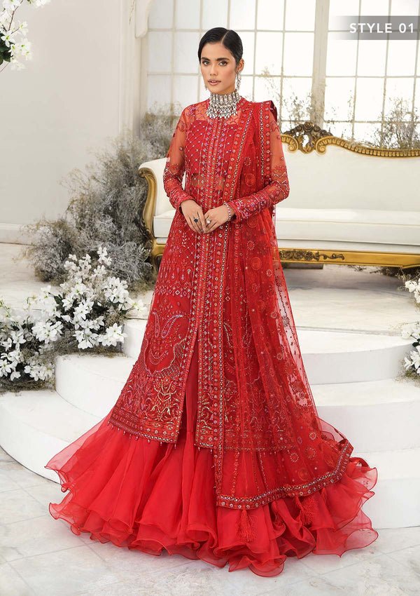Aik Atelier | Wedding Festive 23 | WF-LOOK 01 - Official Aik Atelier - Agha Fabrics UK