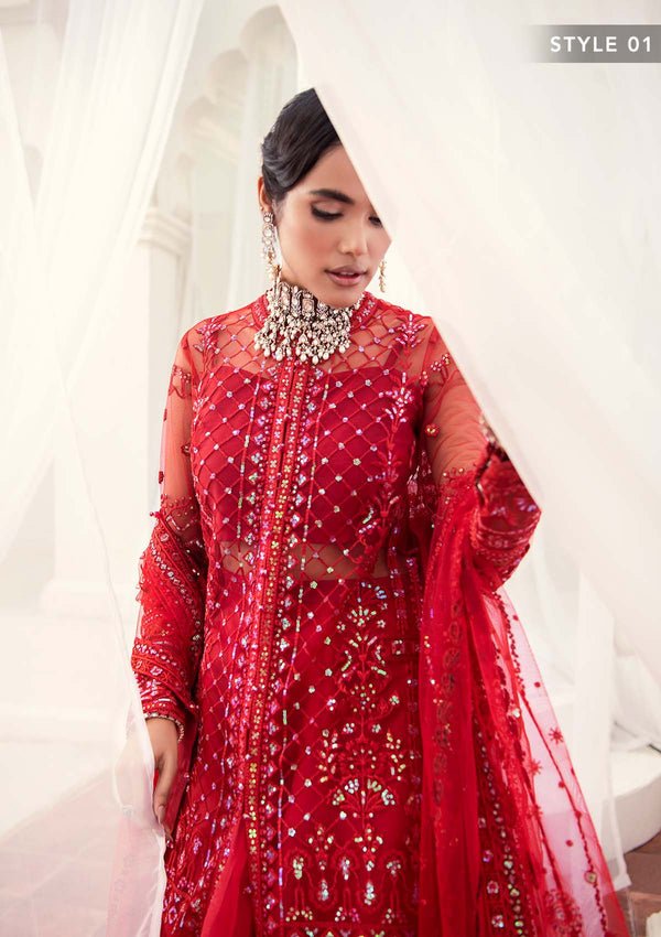 Aik Atelier | Wedding Festive 23 | WF-LOOK 01 - Official Aik Atelier - Agha Fabrics UK