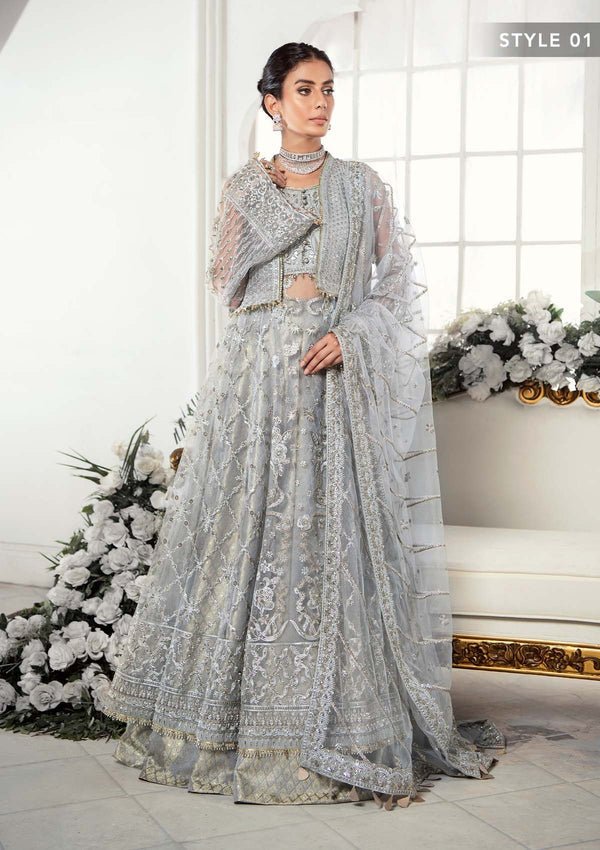 Aik Atelier | Wedding Festive 23 | WF LOOK 07 - Official Aik Atelier - Agha Fabrics UK